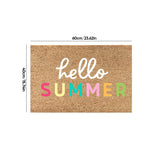 Sommer-Fußmatte