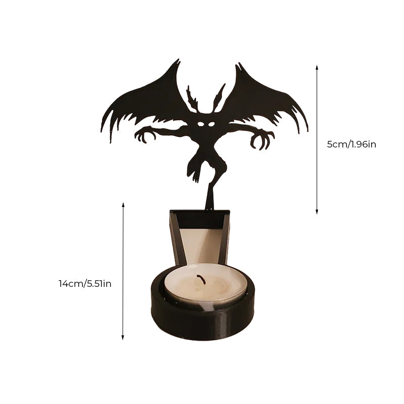 Gruseliges Halloween Schattendekor