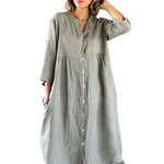Einfacher, stimmungsvoller, lockerer Kleid
