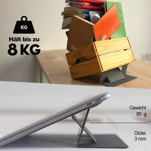 Unsichtbare ultradünne Laptop Halterung