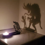Gruseliges Halloween Schattendekor