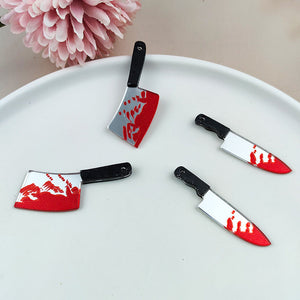 Halloween Gruseliges blutiges Messerornament