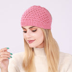 Ausgehöhlter Pferdeschwanz Frauen Beanie