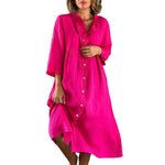 Einfacher, stimmungsvoller, lockerer Kleid