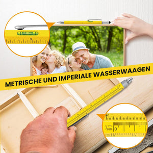 6 IN 1 Multifunktions-Kugelschreiber