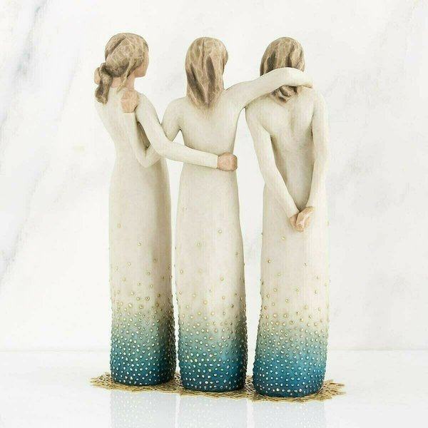 An meiner Seite, geformte handbemalte Figur