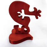 Herzornament aus Holz