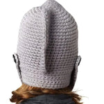 Römischer Ritter Beanie-Mütze aus Strick