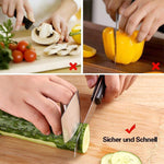 Küchengerät Edelstahl Finger- & Handschutz