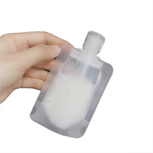 Tragbarer Verpackungsbeutel für Flüssigkeiten