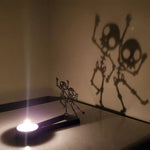 Gruseliges Halloween Schattendekor