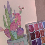 20 Farben Aquarellmalerei Set