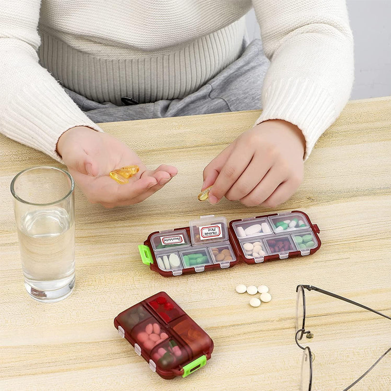 💓💓Für die Geliebte-Tragbare Pillendose