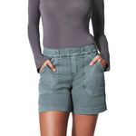 Stretch-Twill-Shorts für Damen