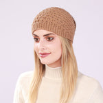 Ausgehöhlter Pferdeschwanz Frauen Beanie