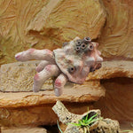 Finger-Parasit Krabbe Skulptur aus Kunstharz