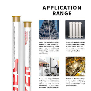 Solution Welding Flux-Cored Rods