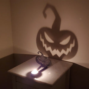Gruseliges Halloween Schattendekor