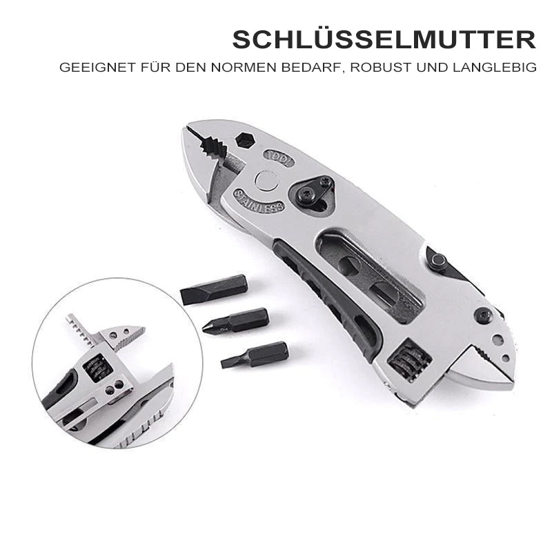 Mini Multifunktionales Edelstahl-Bauwerkzeugset