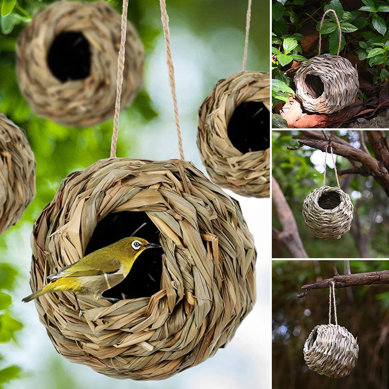 Kugelförmiges rundes Vogelnest