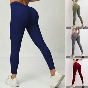 Gym-Leggings mit V-Rücken