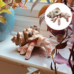 Finger-Parasit Krabbe Skulptur aus Kunstharz