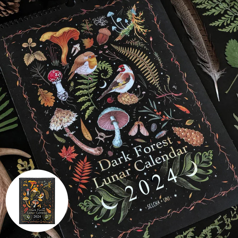 ✨✨Comdaliy — 2023/2024 Dunkler Wald Mondkalender