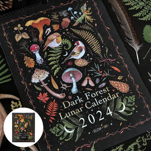 ✨✨Comdaliy — 2023/2024 Dunkler Wald Mondkalender