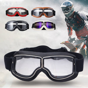Vintage-Motorradbrille