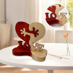 Herzornament aus Holz