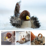 Katzenspielzeug - Simulierter zwitschernder Vogel