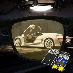 3 in 1 Magnetisch polarisierte Sonnenbrille