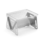 Zusammenklappbarer Grill aus Edelstahl