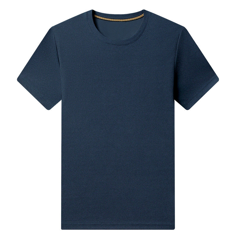 Atmungsaktives T-Shirt aus Eisseide mit Waffelmuster
