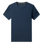 Atmungsaktives T-Shirt aus Eisseide mit Waffelmuster