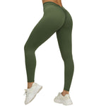 Gym-Leggings mit V-Rücken
