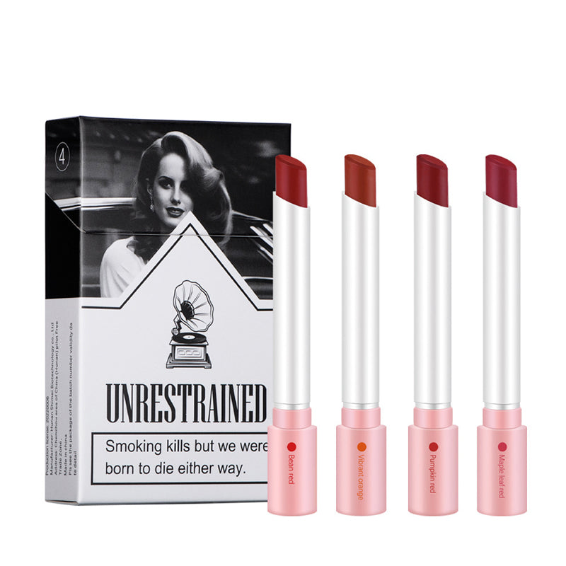Mattes Zigaretten-Lippenstift-Set