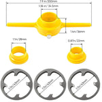 Kunststoff 60° konischer Rohrgewindebohrer und Plattensatz