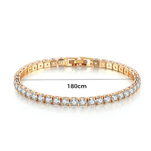 Funkelndes Moissanite-Armband