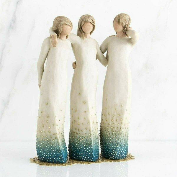 An meiner Seite, geformte handbemalte Figur