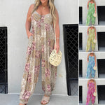 Lockerer Overall mit Patchwork-Print